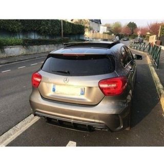 Difusor Trasero Look Carbono Mercedes Clase A W176