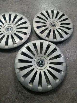 3 Tapacubos Mercedes 17 Originales