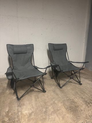 Sedie da campeggio Woltu (2 unità)