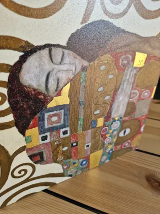 Lienzo decorativo El Beso Klimt