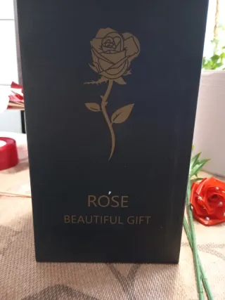 Cúpula Rosa Eterna con Luces LED