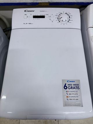 Lavadora Candy 6kg A++ 1000rpm