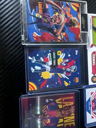 Lote Cartas Lamine Yamal Topps