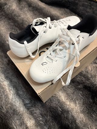 Zapatos de ciclismo blancos QUOC
