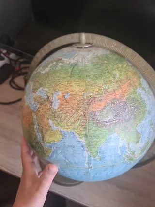 Globo Terráqueo Vintage URSS (pre-1991)