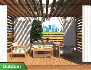 Barra Cortina Telescópica Meisenberg Negra