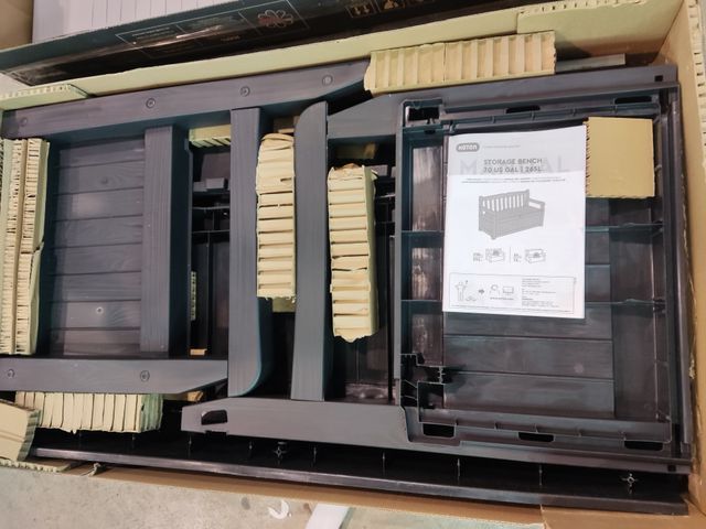 Keter Eden - Banco arcón Exterior, Baúl almacenaje