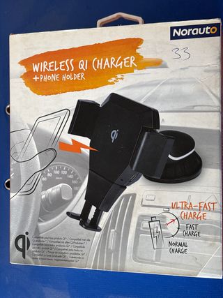 Soporte Coche Carga Inalámbrica Qi Norauto
