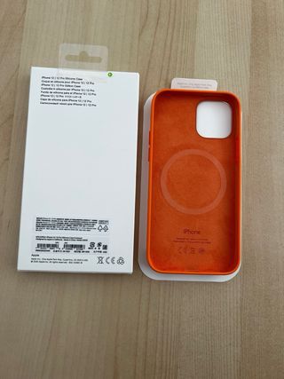 Funda MagSafe iPhone 12/12Pro Naranja Kumquat