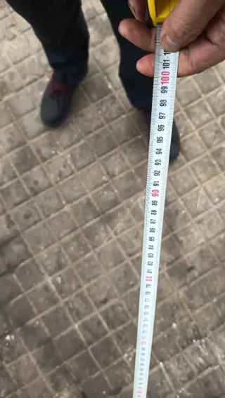 Plancha de cobre para chimenea