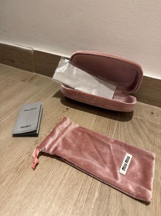 Occhiali da vista Miu Miu neri/marrone