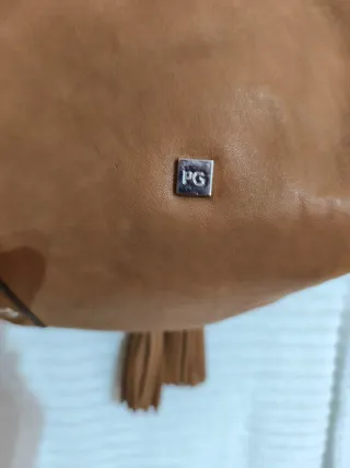 Bolso Piel Suave Purificación García Camel