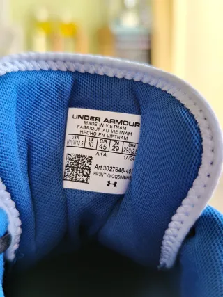 Zapatillas Under Armour Talla 45 Nuevas