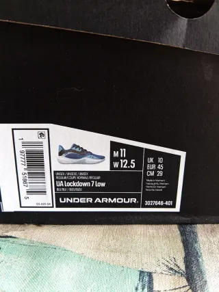 Zapatillas Under Armour Talla 45 Nuevas