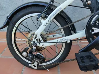 Bicicleta plegable focona 16" poco uso revisada