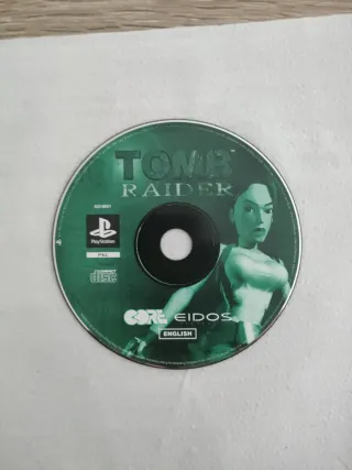 Tomb Raider PS1 Completo Pal Spagna Big Box