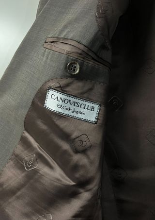 Americana gris hombre