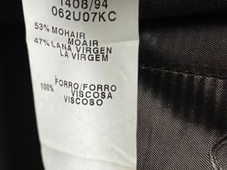 Americana gris hombre