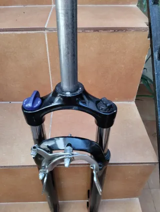 Amortiguador con bloqueo