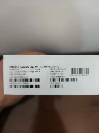 Motorola Edge 70 12/512 Nuovo Grigio