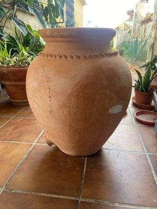 Jarrón grande de terracota