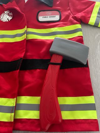 Disfraz bombero 5 años