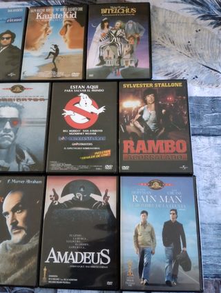 Pack 11 DVD variados como nuevos , con inserts
