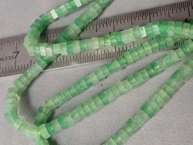 Cuentas de Aventurina Verde Facetadas verdes