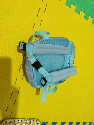 Mochila bebé oso azul