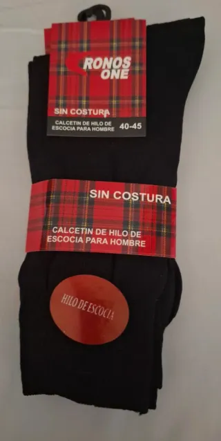 Calcetines RONOS ONE Hilo Escocia Hombre T.40-45