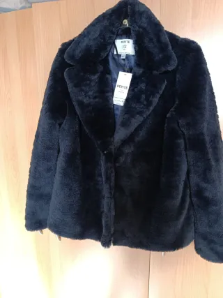 Chaqueta pelo negra Talla 38 sin estrenar
