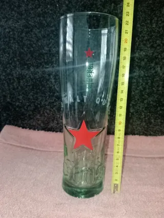 Vaso Cerveza Heineken Estrella Roja