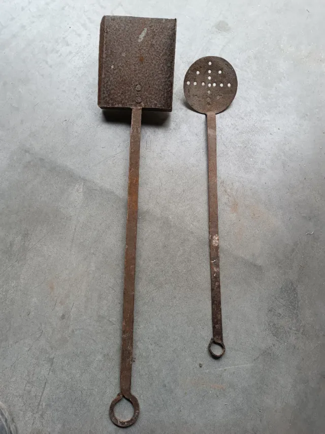 Utensilios chimenea hierro forjado