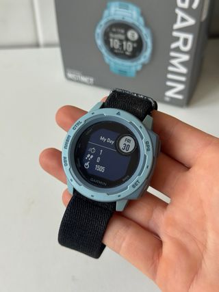 Garmin Instinct Azzurro Smartwatch