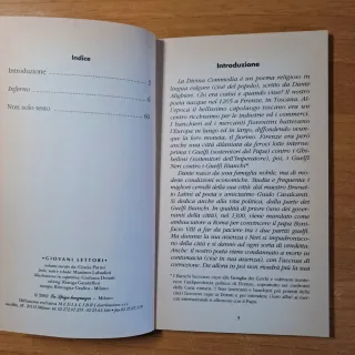 Dante Divina Commedia Inferno Giovani Lettori