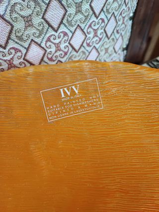 IVV CENTROTAVOLA CIOTOLA PIATTO SOTTOPIATTO VETRO