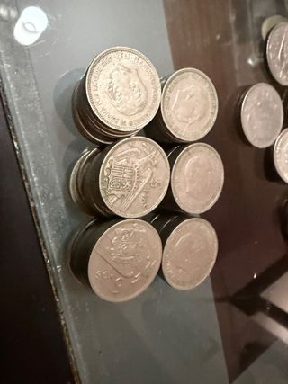 Lote 60 monedas 5 Pesetas Franco