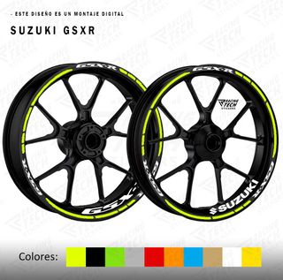 Pegatinas Suzuki GSXR 600 750 1000
