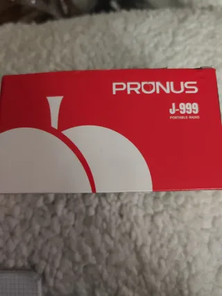 Altavoz Portátil PRUNUS J-999 Rojo