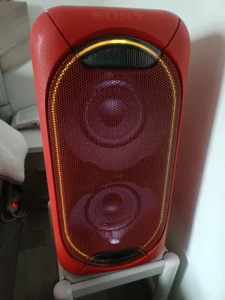 Altavoz Sony GTK-XB60 Rojo