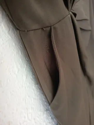 Mono largo vestir verde oliva