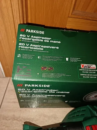 Aspiradora 20V para coche Parkside