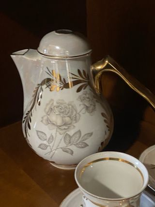 Juego de café porcelana
