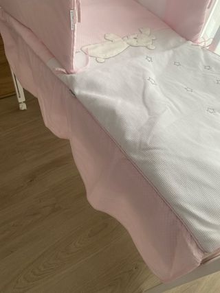 Protector y colcha Petit Praia oso