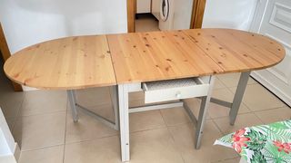 Mesa plegable cocina/comedor madera