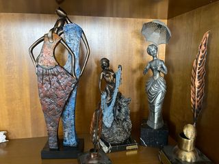 REGALO LOTE Esculturas decorativas de metal