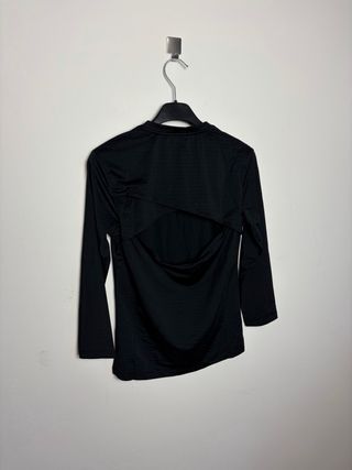 Camiseta Manga Larga Joma Negra