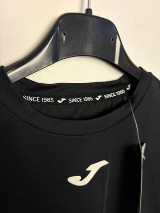 Camiseta Manga Larga Joma Negra