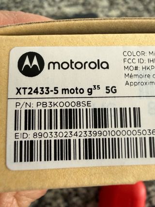 Motorola Moto G35 5G 128GB Precintado libre