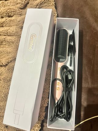 Peine Alisador GetMod Rosa y Negro